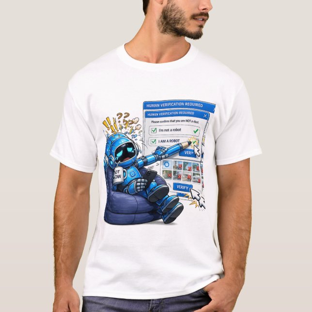 CAMISETA MEMES DE ROBÔ (Frente)