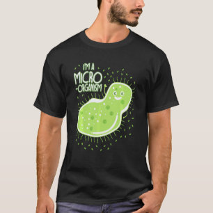 Camiseta Memes Engraçados de Biologia Professor Aluno Bacté