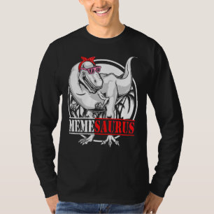 Camiseta Memesauro Dinossaur Rex Família Dia de as mães Mat