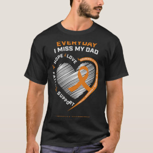 Camiseta Memória Adorável No Pai Da Lembrança Padre Leukemi