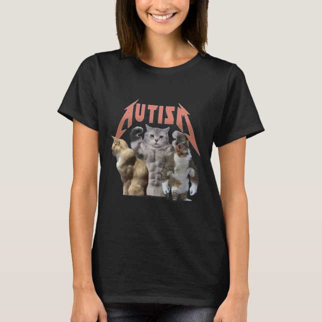 Camiseta Memória Buff Cats Autism (Frente)