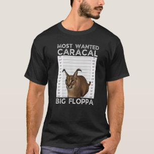 Camiseta Memória Caracal do Big Floppa Queria