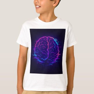 Camiseta Memória das Crianças Neon Brain