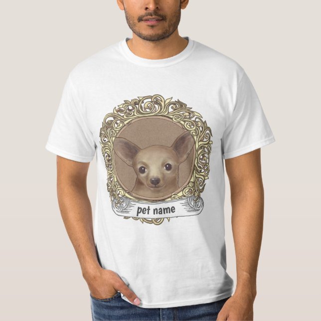 Camiseta Memória de Amar Chihuahua (Frente)