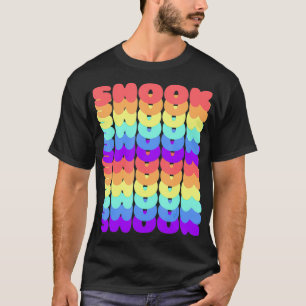 Camiseta Memória de Arrasto Gay LGBT Orgulho Arco-íris Band