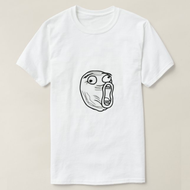 Camiseta Memória de Cara Lol (Frente do Design)