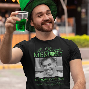 Camiseta Memória de Clover do Irish Shamrock