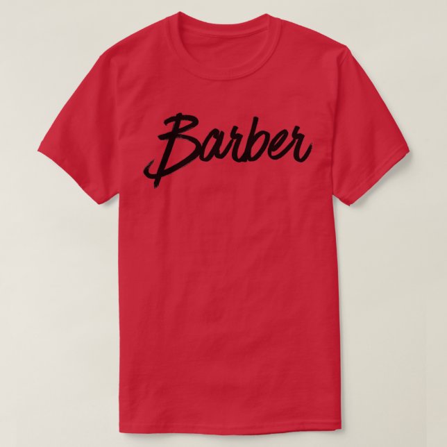 Camiseta Memória de Cotação do Hipster Barber (Frente do Design)