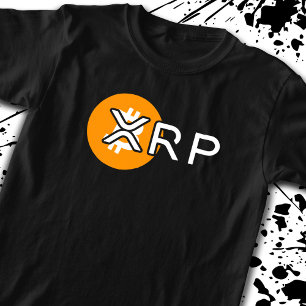 Camiseta Memória de Criptografia XRP Sobre Troca de Criptom