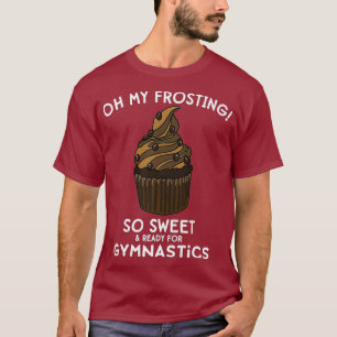 Camiseta Memória de Cupcake de ginástica de ginástica de cl