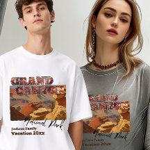 Memória de Férias em Família no Grand Canyon Arizo