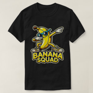 Camiseta Memória de Fruta Engraçado de Banana Squad
