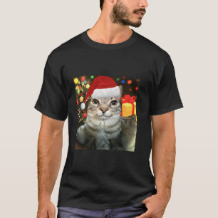 Camiseta Memória de Gato de Estreitamento de bobo