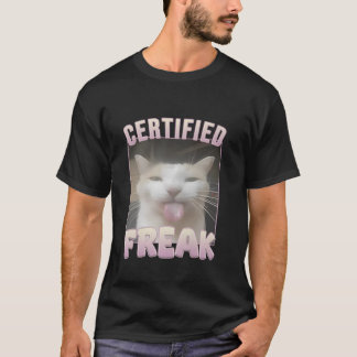 Camiseta Memória de Gato de Freak Certificado