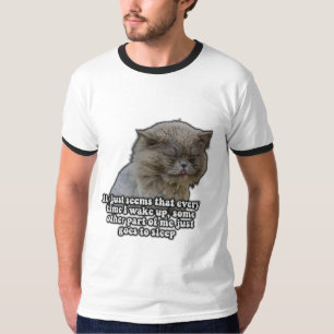 Camiseta Memória de gato engraçada para amantes de gatinhos