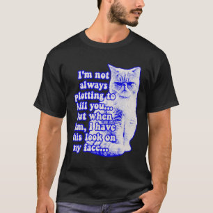 Camiseta Memória de gato engraçada para donos de gatos e am
