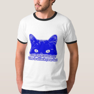 Camiseta Memória de gato engraçado para donos e amantes de 