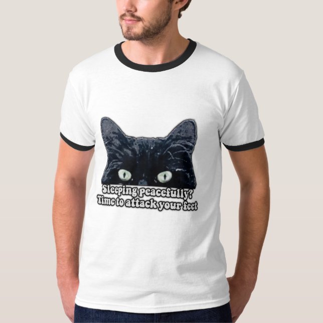 Camiseta Memória de gato grumpy engraçada para donos de gat (Frente)