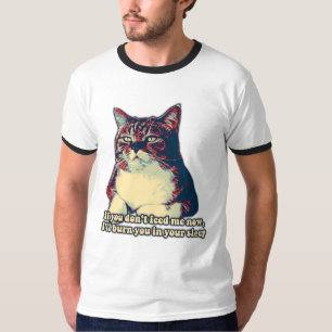 Camiseta Memória de gato grumpy engraçada para donos de gat