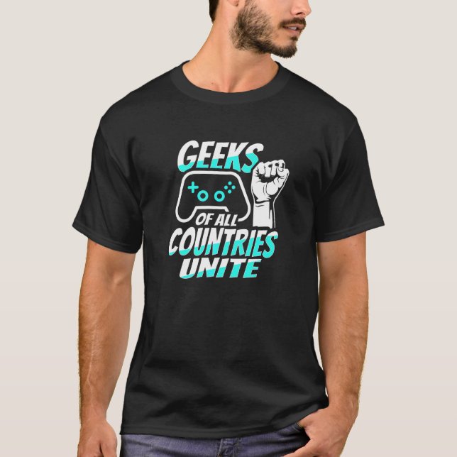 Camiseta Memória De Geek Engraçada Para Jogos Para Um Jogad (Frente)
