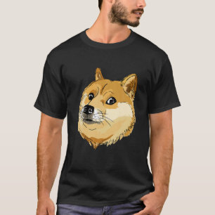 Camiseta Memória de Moedas Shiba Doge: Tão Criptografia, Mu