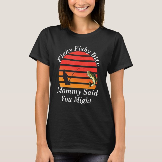 Camiseta Memória de Pesca Humor Lucky Fish (Frente)
