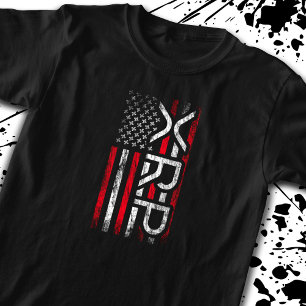 Camiseta Memória de Sinalizador Americano Crypto Cryptocurr