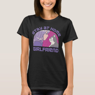 Camiseta Memória de tendências da mídia social do Namorada 