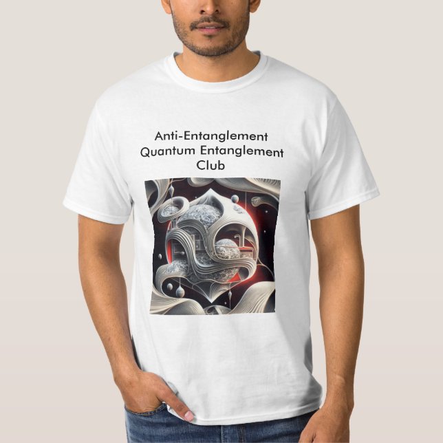 Camiseta Memória Diária de Entangência Quântica (Frente)