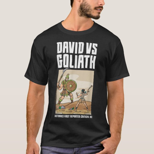 Camiseta Memória DM David Goliath da Piada RPG Engraçado (Frente)