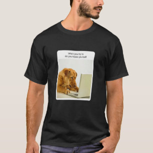 Camiseta Memória Do Cachorro Quando Você Tenta Fazer O Seu 