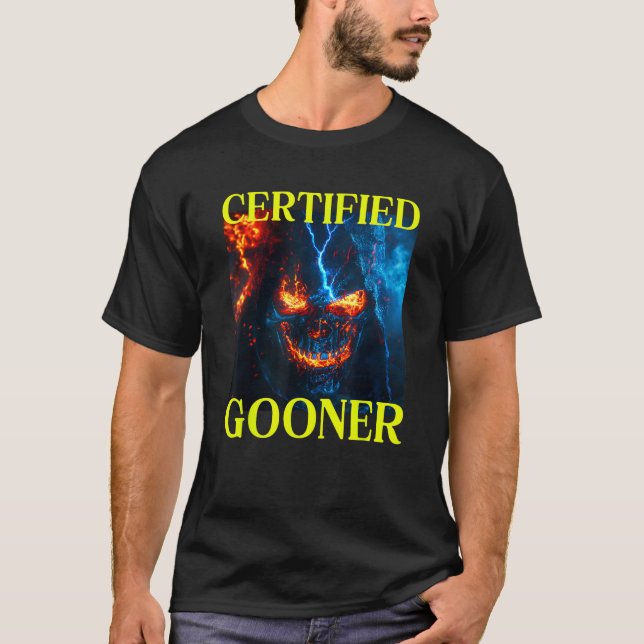 Camiseta Memória do Esqueleto do Duro de Cringe Certificado (Frente)