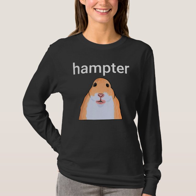 Camiseta Memória do Hamster Engraçado Hampter (Frente)