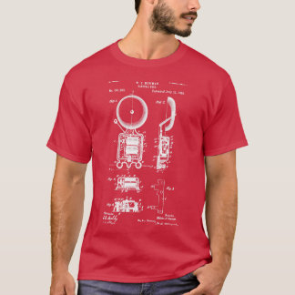 Camiseta Memória elétrica 1893 Fire Alarm e Fireman G