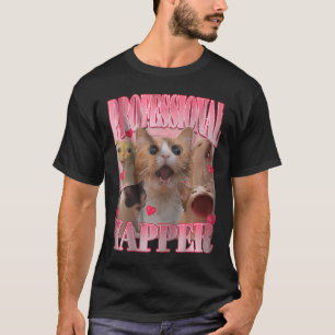 Camiseta Memória Engraçada de Gato Iapper Profissional