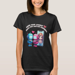 Camiseta Memória 🤖 Engraçado Chatbot Companion Namorado Br