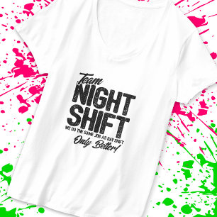 Camiseta Memória Engraçado do Turno Noturno - Turno Noturno