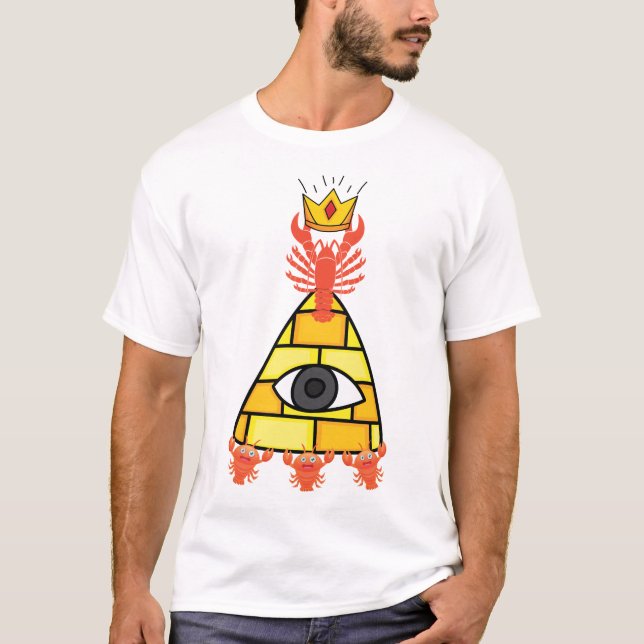 Camiseta Memória Hierarquia de Dominância da Lagosta Jordan (Frente)