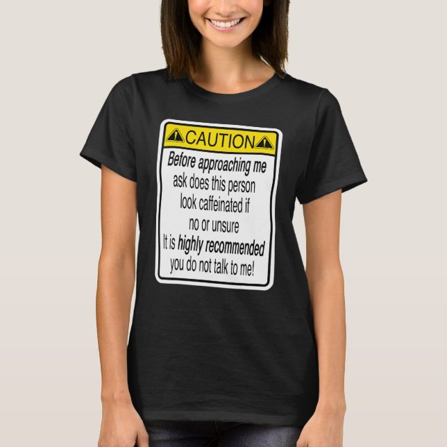 Camiseta Memória Internet de Caffeine Engraçado (Frente)