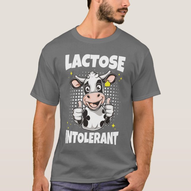 Camiseta Memória Intolerante À Lactose (Frente)
