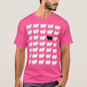 Camiseta Memória Ovelha Que É Negra E Branca Outros Sh