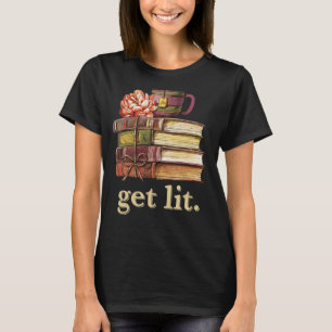 Camiseta Memória Para Livros De Leitura Acaba Com Livros