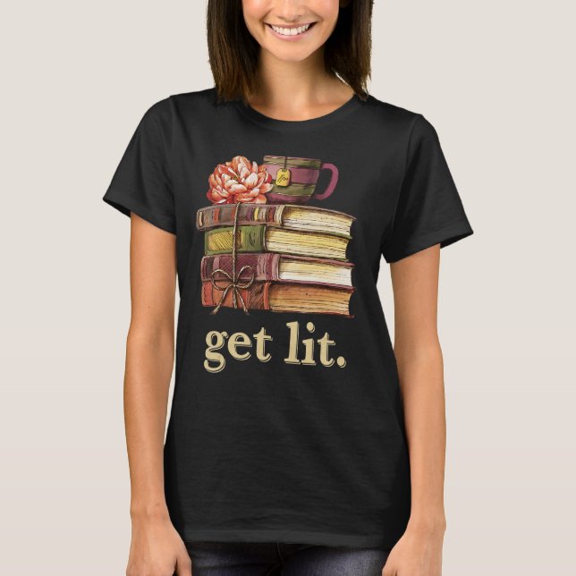 Camiseta Memória Para Livros De Leitura Acaba Com Livros (Frente)