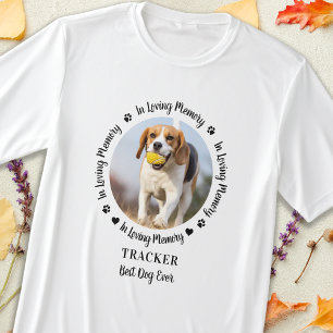 Camiseta Memória Personalizada de Ama Memorial de Cachorros