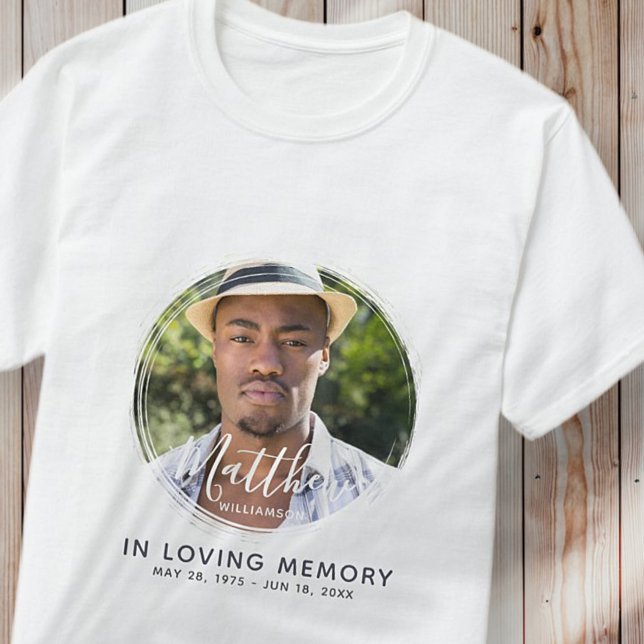 Camiseta Memória personalizada moderna de amor Memória Memo (Criador carregado)