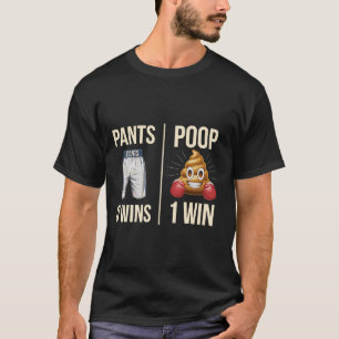 Camiseta Memória Poop Toilet Humor Poop Engraçado Dizendo C