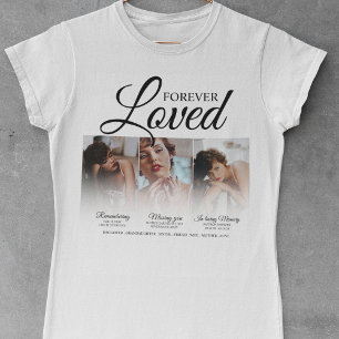 Camiseta Memorial Amado Para Sempre 3 Foto Memorial