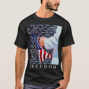 Camiseta Memorial ao Fallen Brave Heroes da Guerra