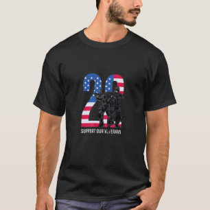 Camiseta Memorial Day 22 - Apoio às Nossas Tropas Veteranas