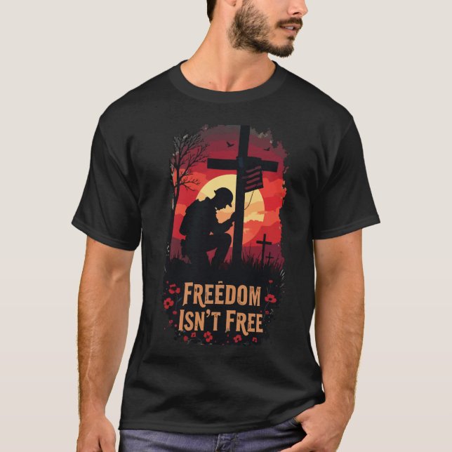 Camiseta Memorial Day T-Shirt Design (Frente)